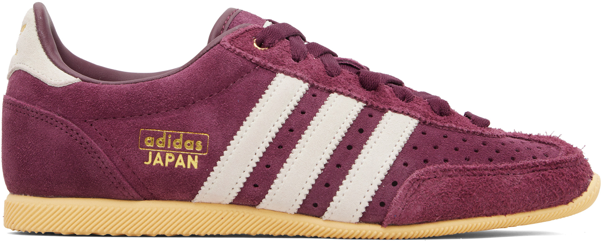 adidas バーガンディ スニーカー US6 adidas Originals: バーガンディ Japan スニーカー | SSENSE 日本