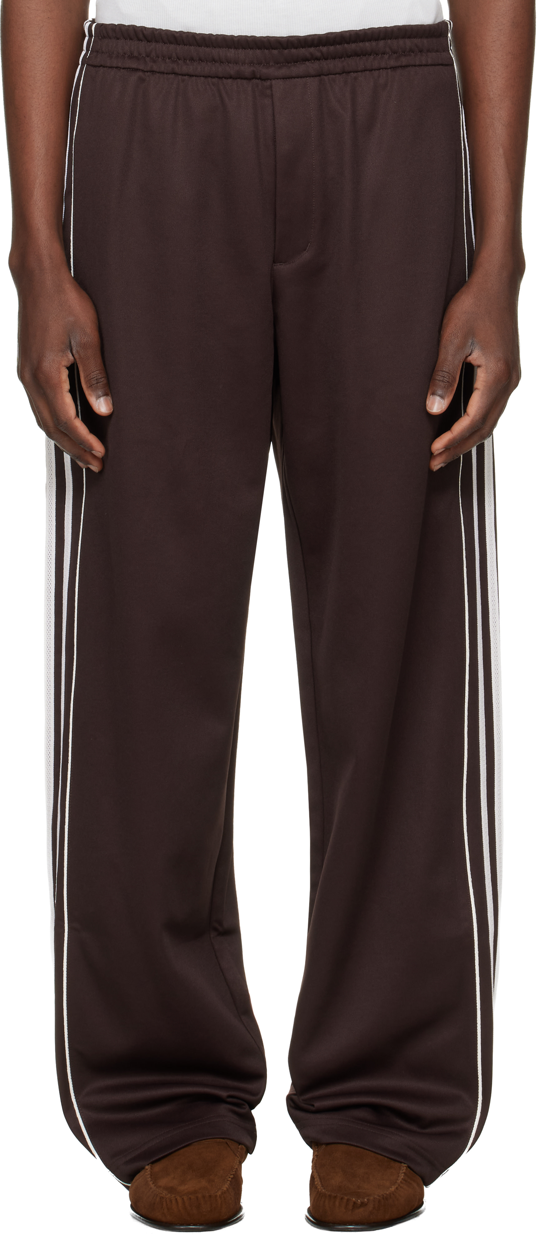 Wales Bonner: ブラウン adidas Originalsエディション トラックパンツ