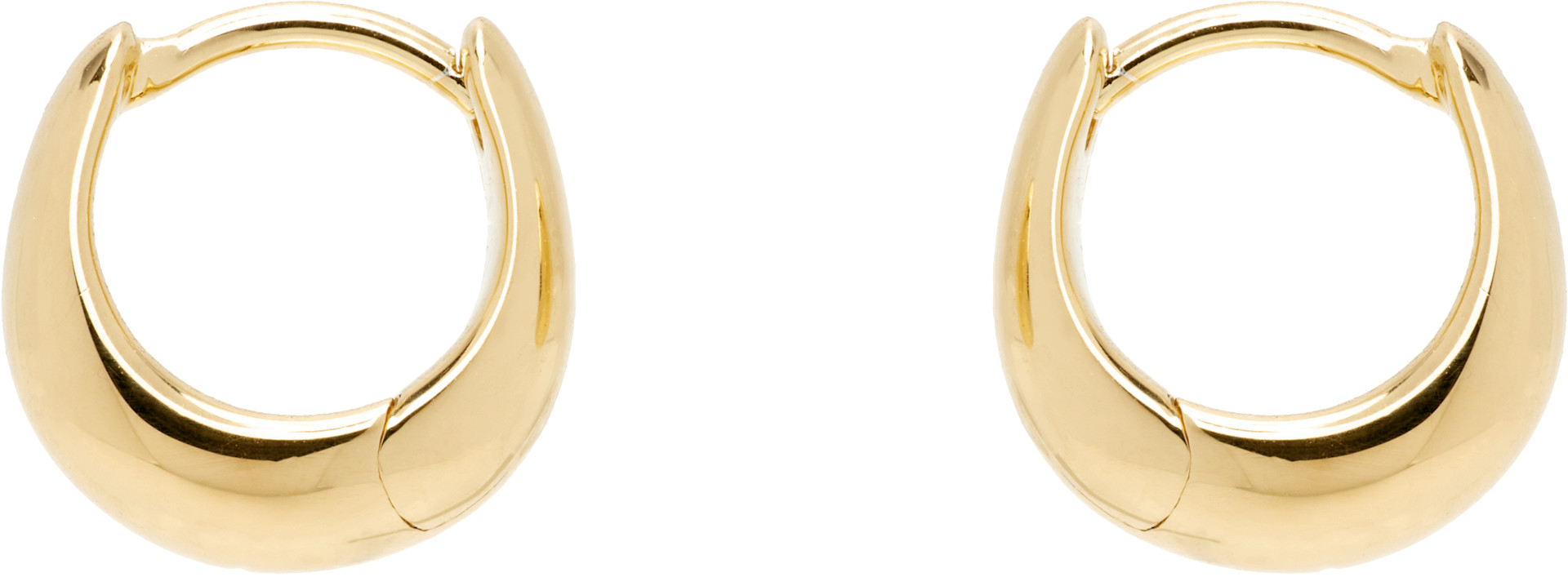 Tom Wood: Ice Huggie Earrings | SSENSE