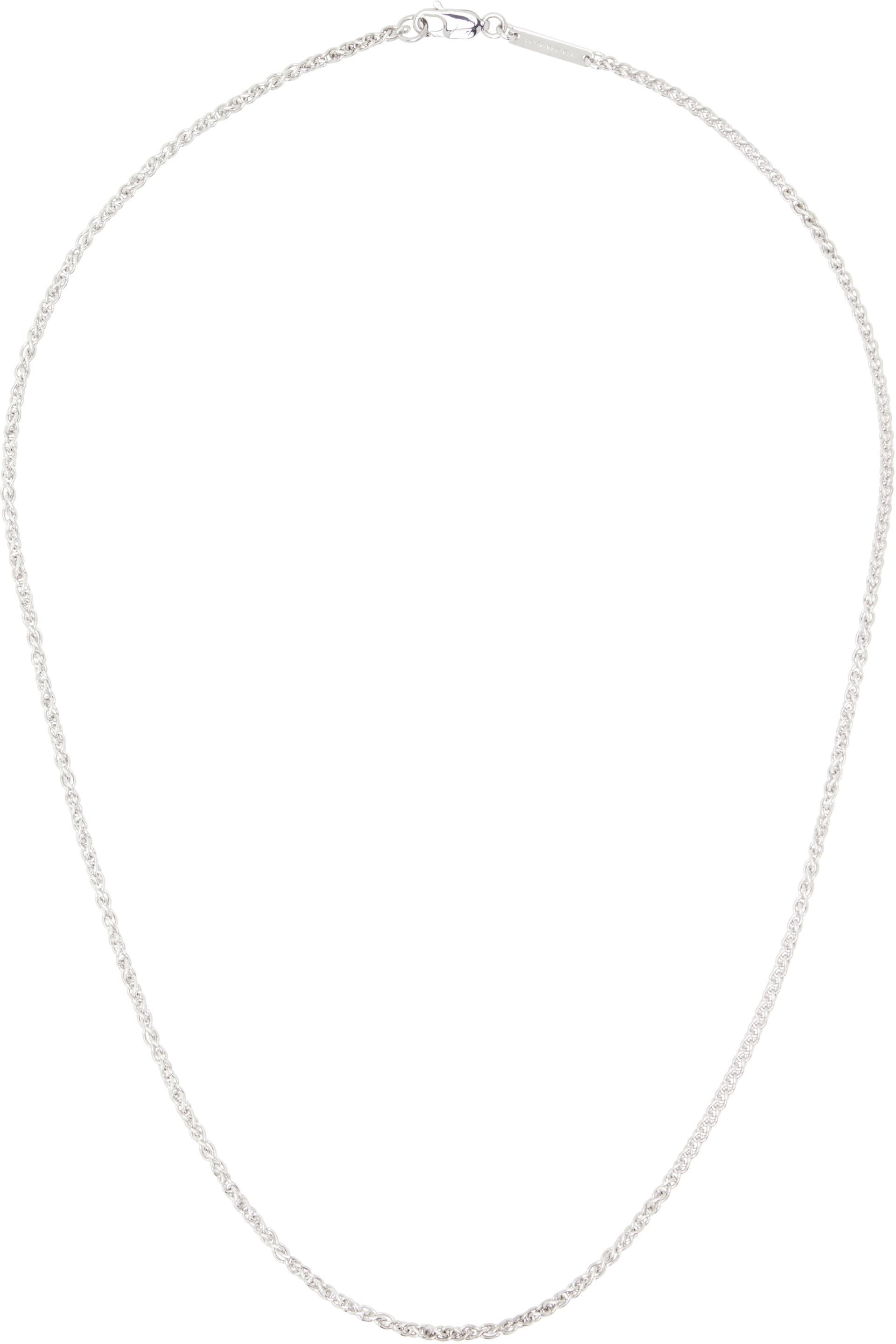 アクセサリー tom TOM WOOD（トムウッド） ネックレス Curb Chain Slim 20.5inch カーブ