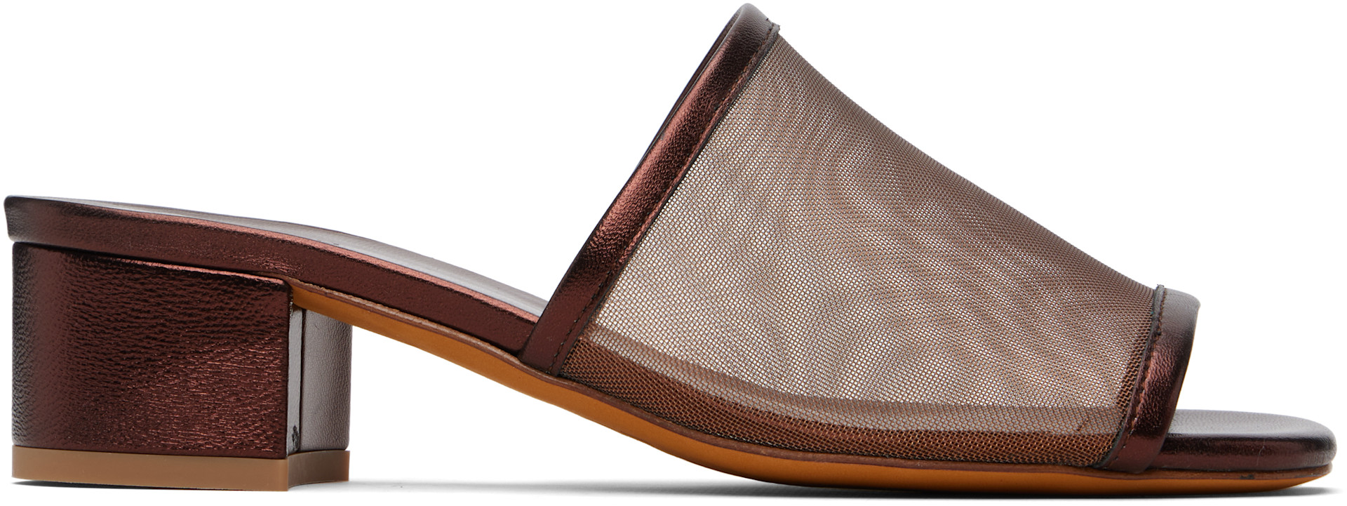 Maryam Nassir Zadeh: Brown Sophie Heeled Sandals | SSENSE