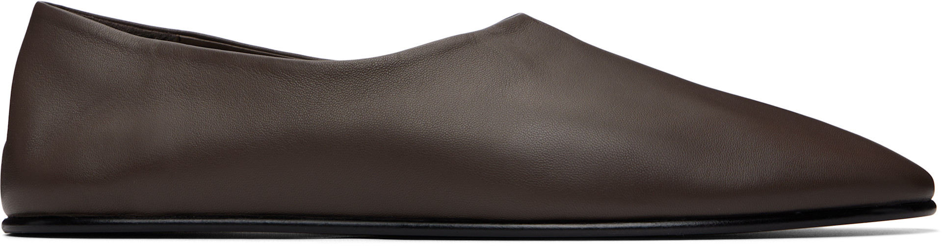 Fear of God: Brown Ballerino Loafers | SSENSE