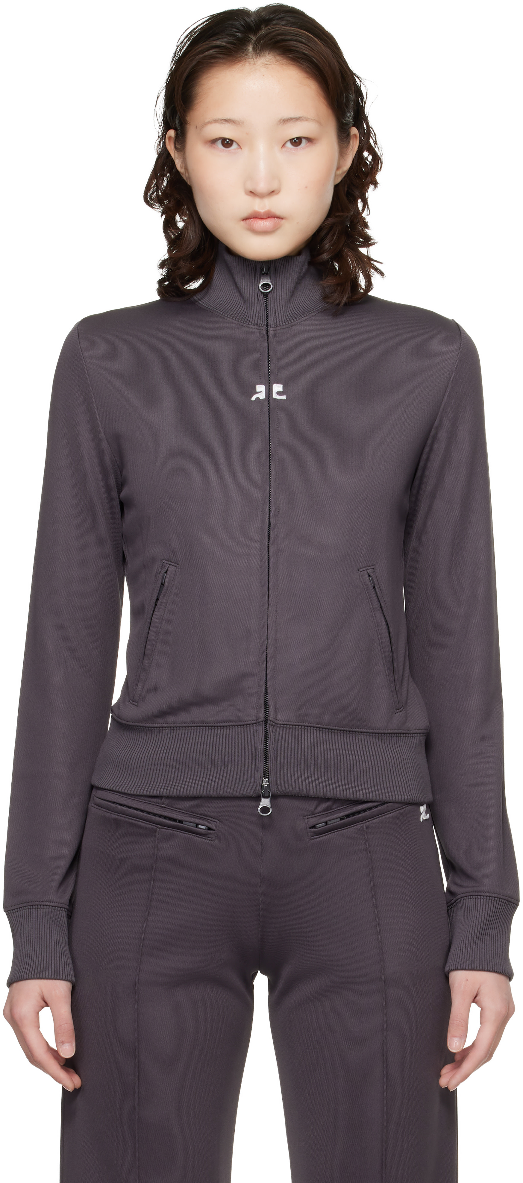 Courrèges 23SS トラッカージャケット INTERLOCK TRACKSUIT JACKET - courrèges