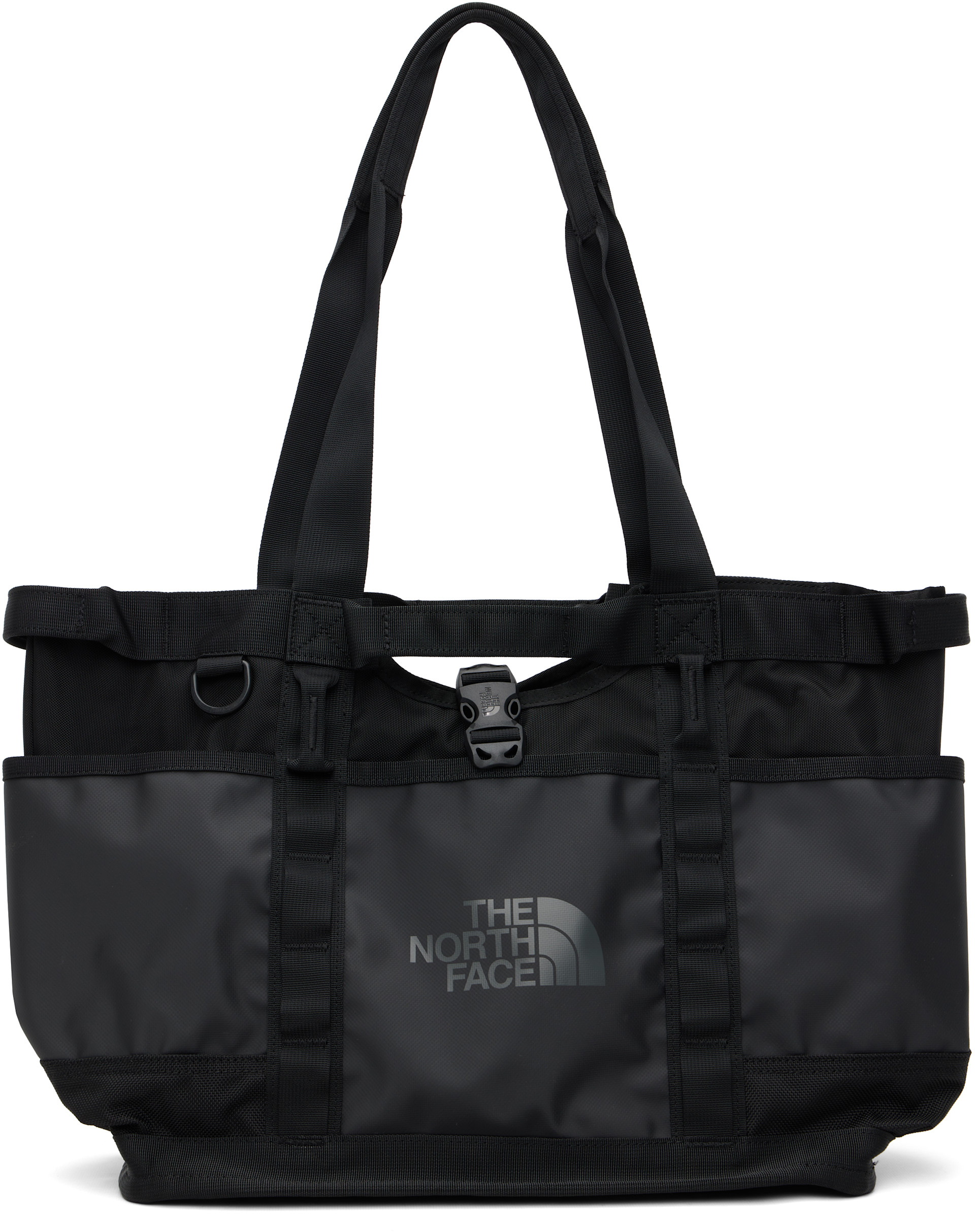 The North Face: Black Base Camp Utility Tote | SSENSE
