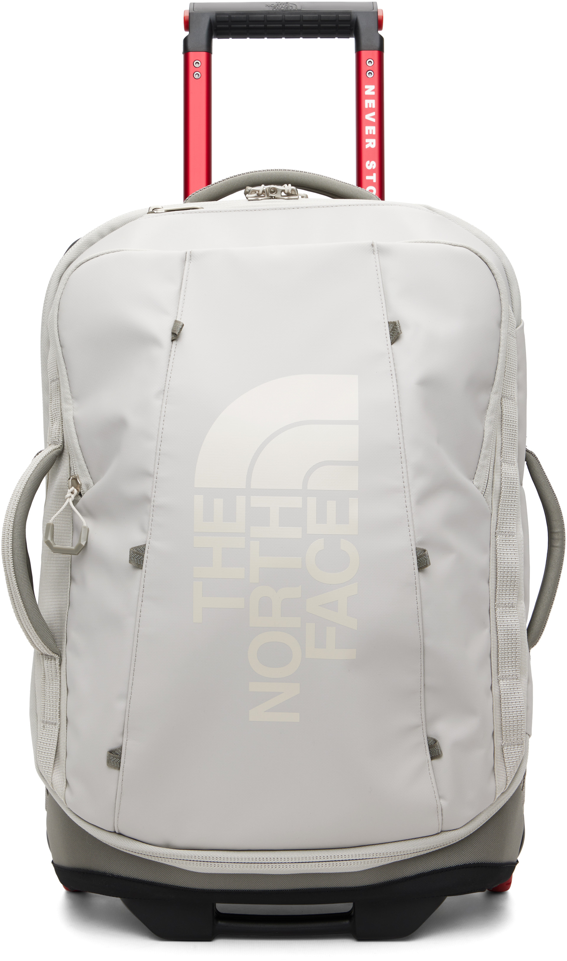 The North Face: Gray Base Camp Rolling Thunder 22 Suitcase | SSENSE