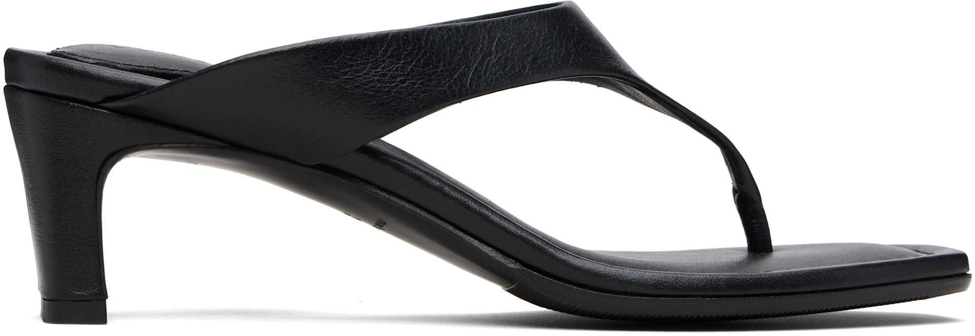 OUR LEGACY: Black Karasu Heeled Sandals | SSENSE