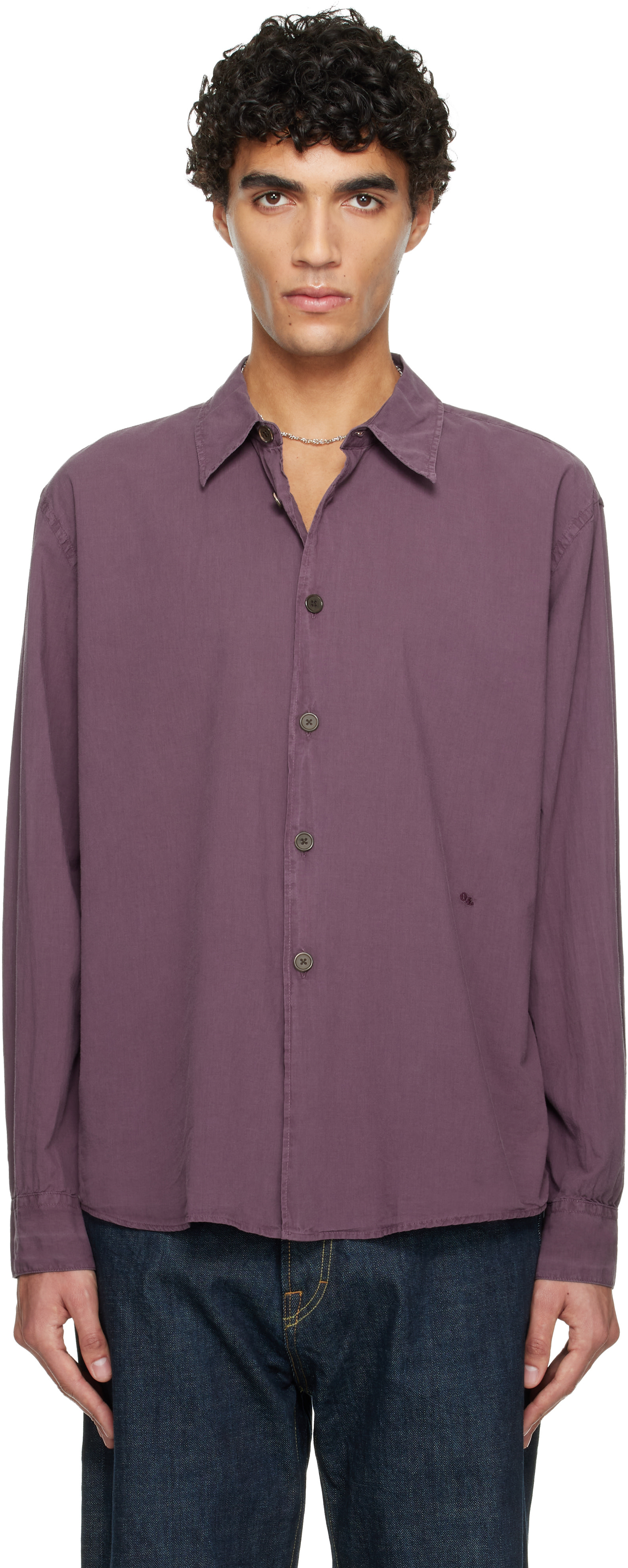 OUR LEGACY: Purple Beyond Shirt | SSENSE