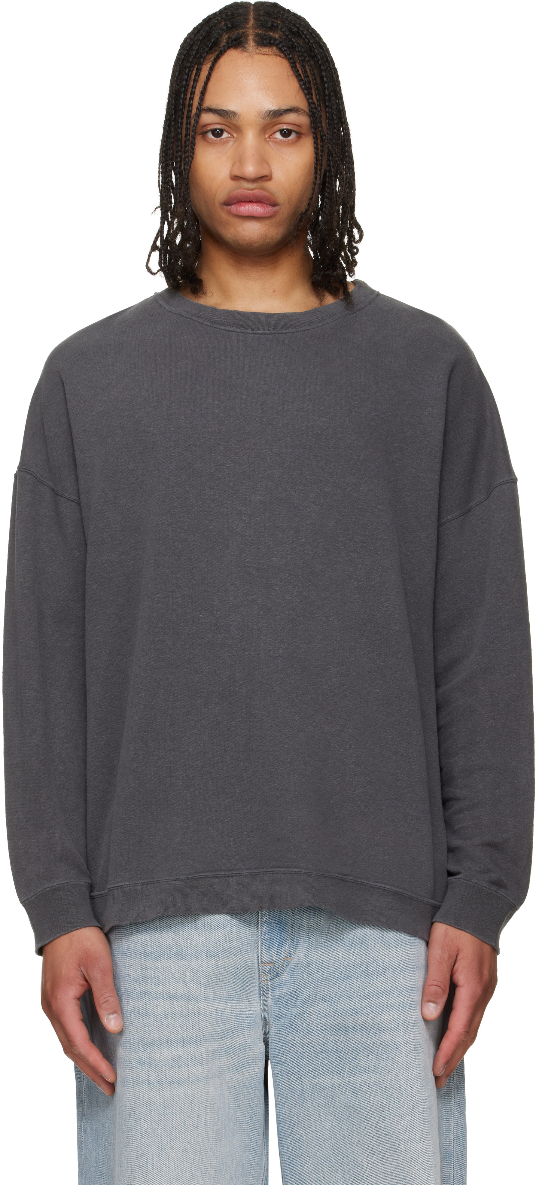 OUR LEGACY: Gray Slack Sweatshirt | SSENSE