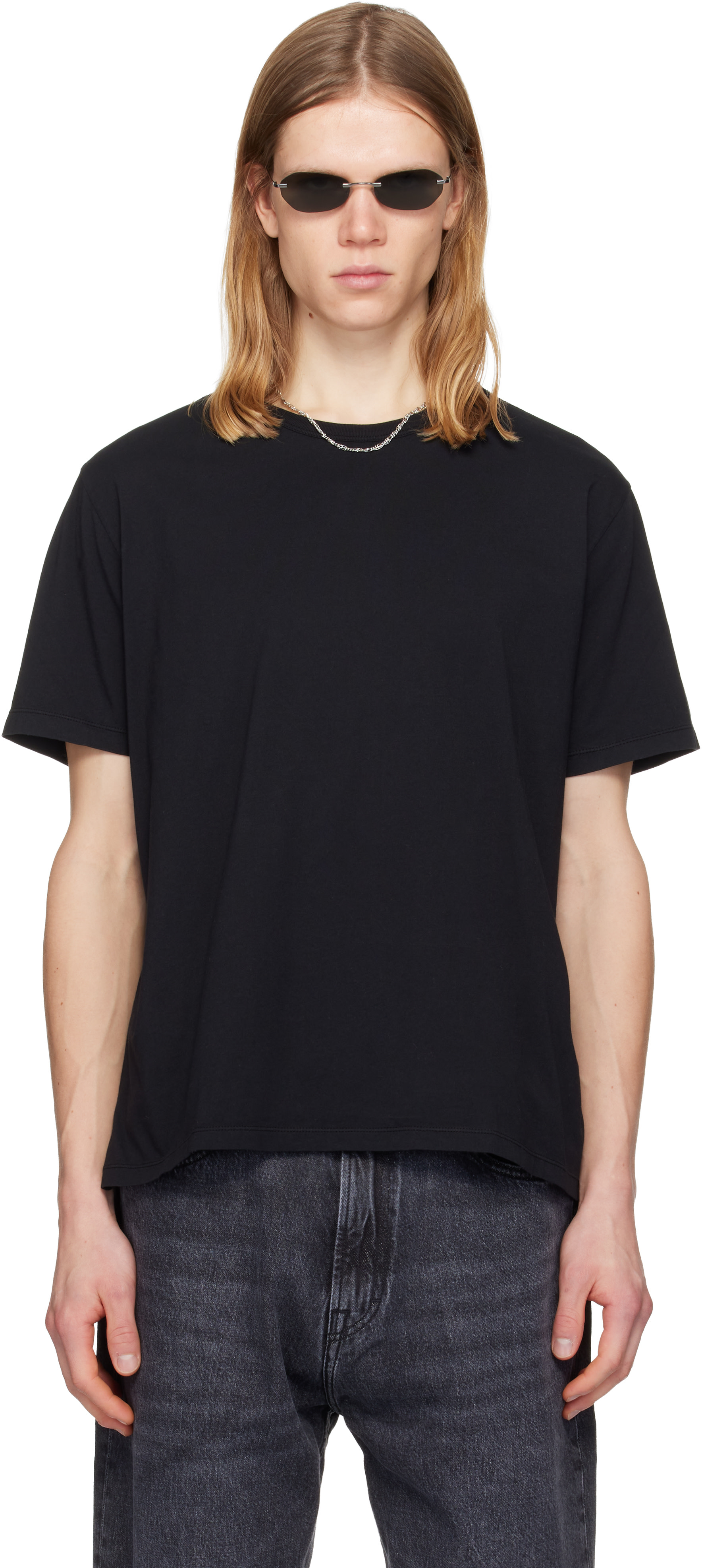 OUR LEGACY: Black New Box T-shirt | SSENSE