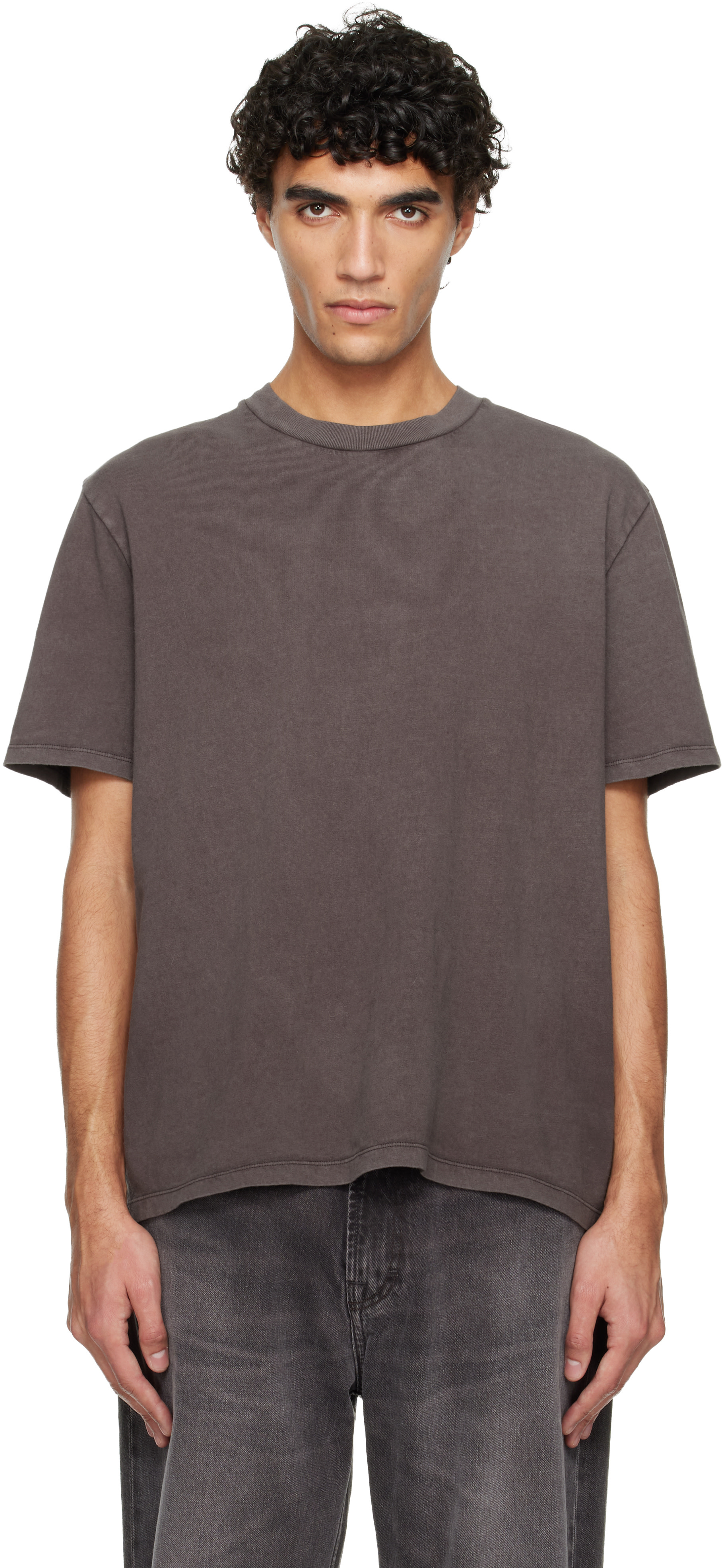 OUR LEGACY Tシャツ　44 OUR LEGACY: ブラウン Box Tシャツ | SSENSE 日本