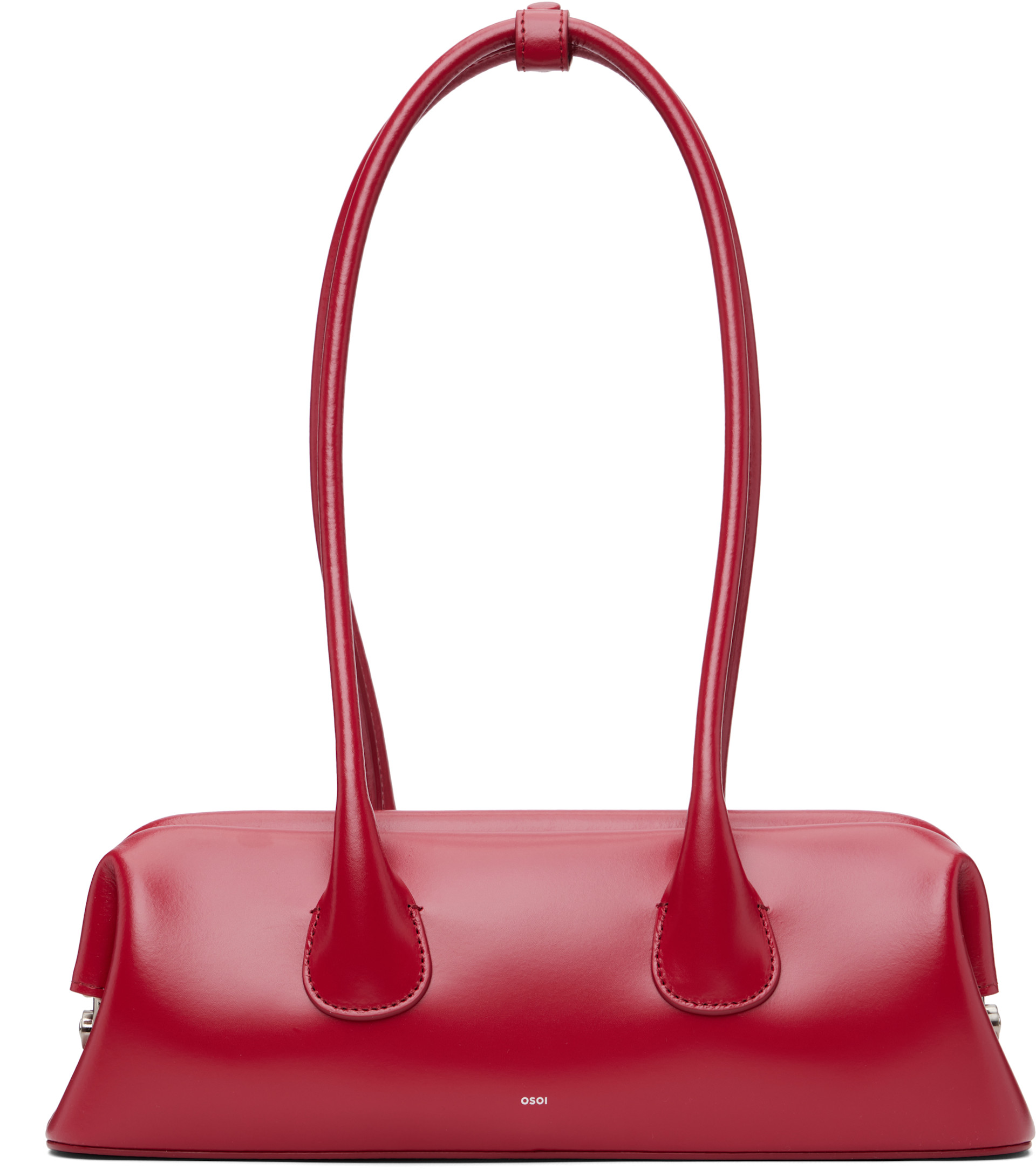 osoi boatmini バッグ OSOI: Red Boat Wide Mini Bag | SSENSE