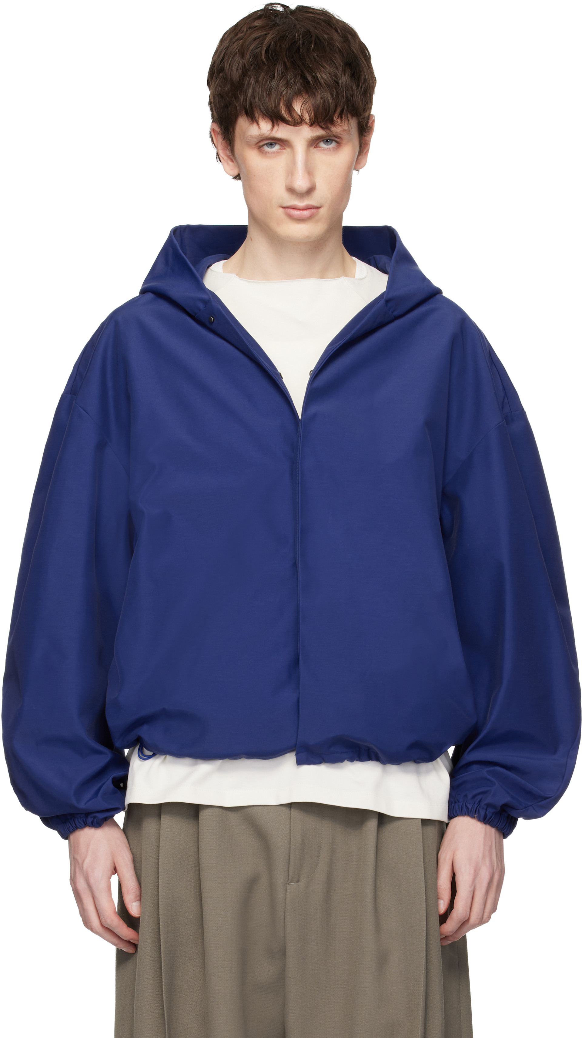 ジャケット・アウター Seventh Orb Puffer Coat in Dune Seventh: Blue Orb Shell Jacket | SSENSE