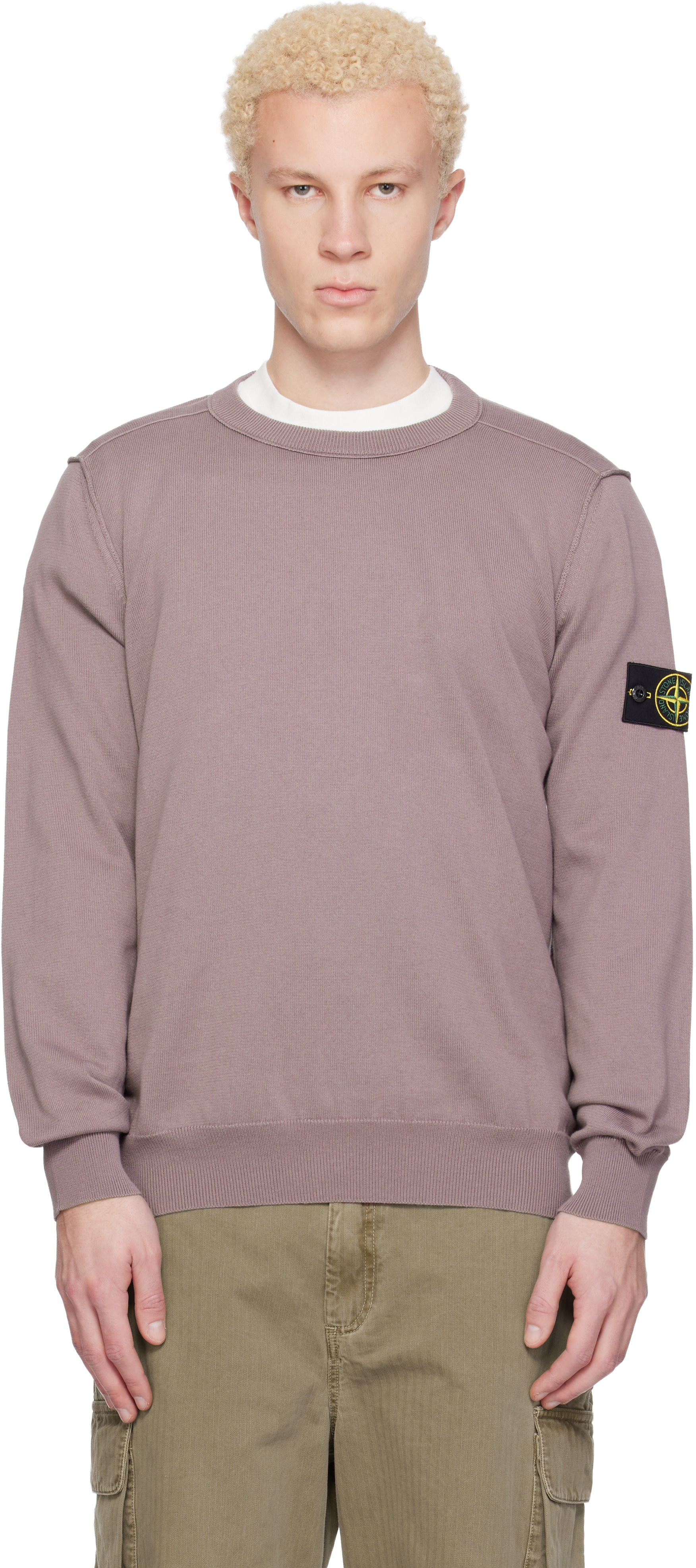 メンズ用 Stone Island クルーネックセーター | SSENSE 日本