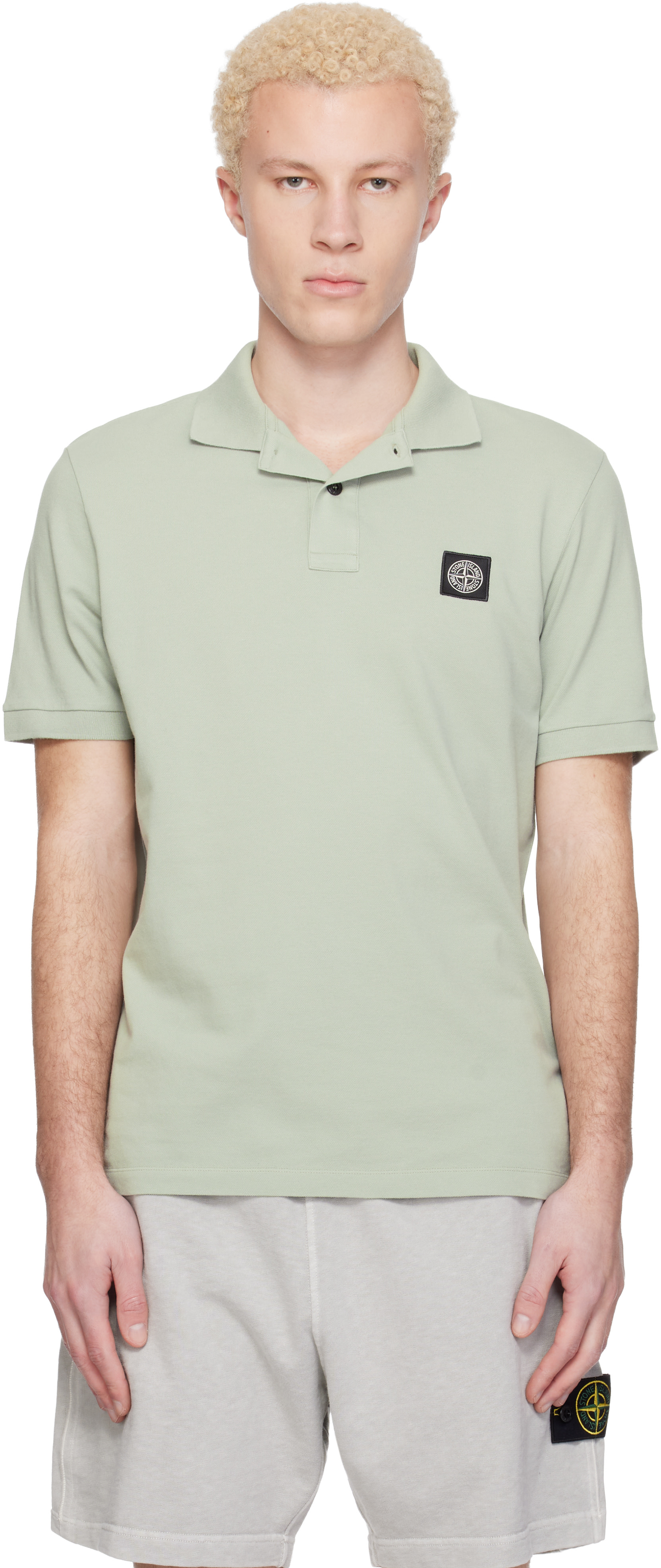トップス STONE  19SS Cotton Jersey Polo-XL Stone Island Cotton Jersey Polo | Polos | Harry Rosen
