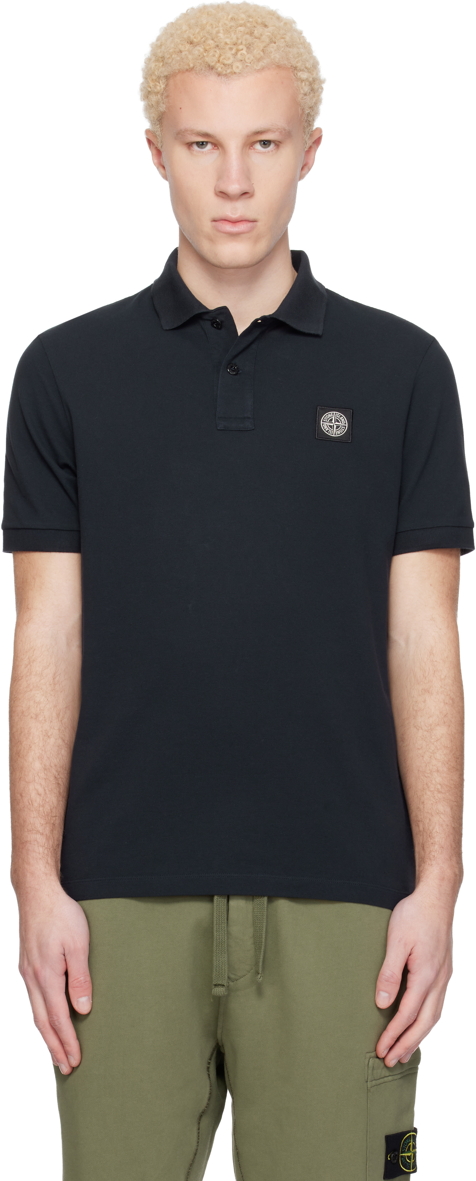 トップス STONE  19SS Cotton Jersey Polo-XL Stone Island Polos for Men | SSENSE Canada