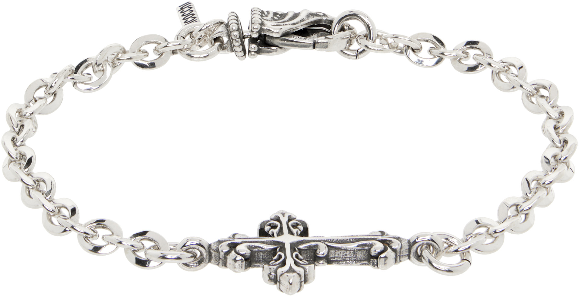 Emanuele Bicocchi: Avelli Cross Bracelet | SSENSE
