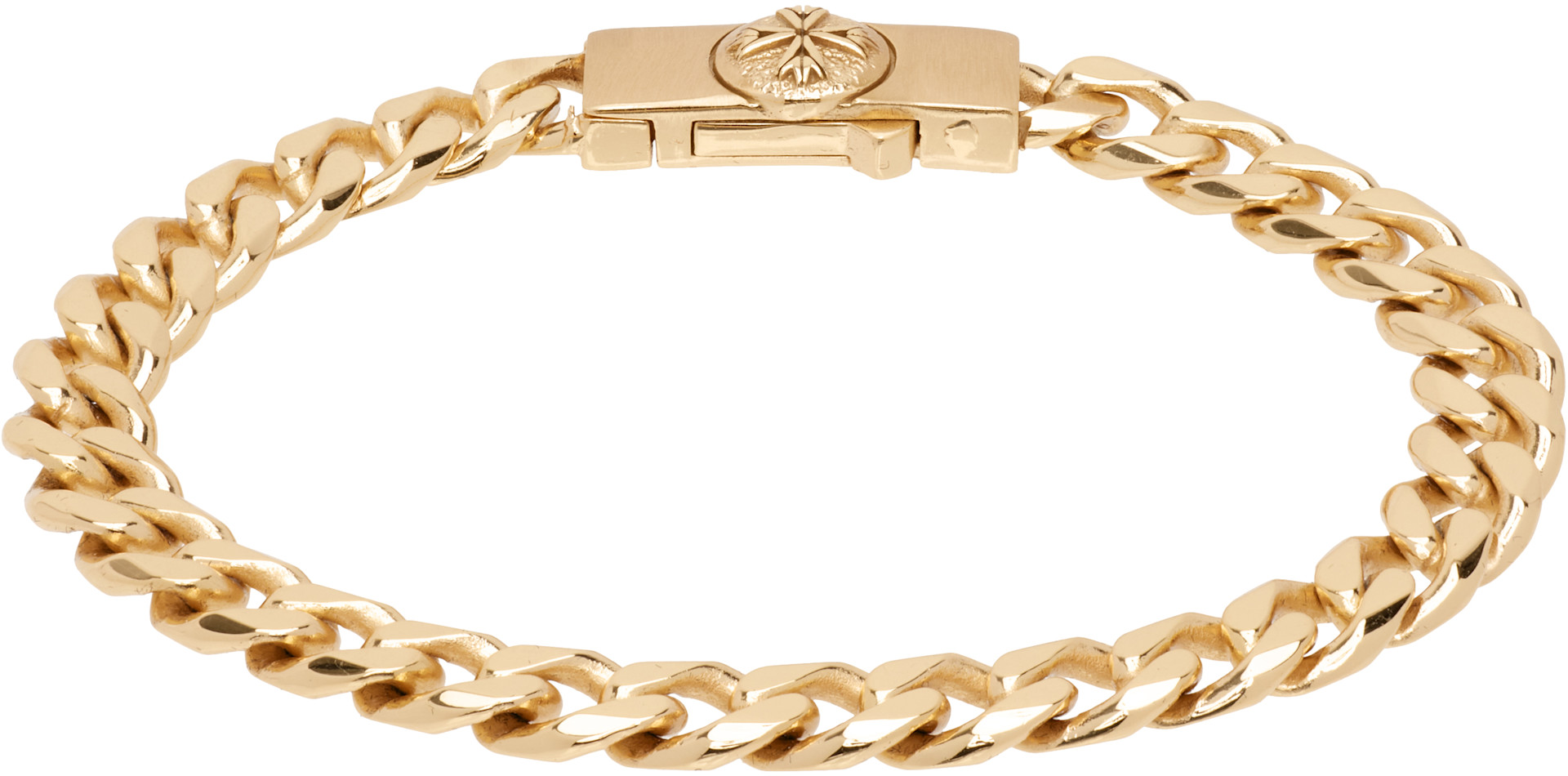 Emanuele Bicocchi: Edge Logo Bracelet | SSENSE Canada