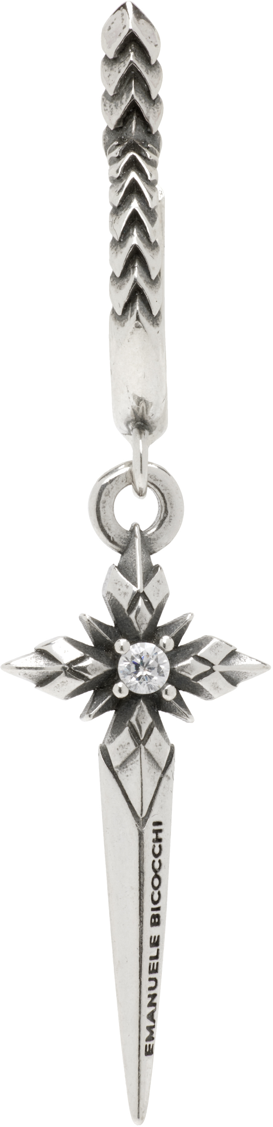 emanuele bicocchi 片耳用ピアスsilver925 OFF THE WALL RAZOR PIERCE(片耳用) / XE-032 – BLESS