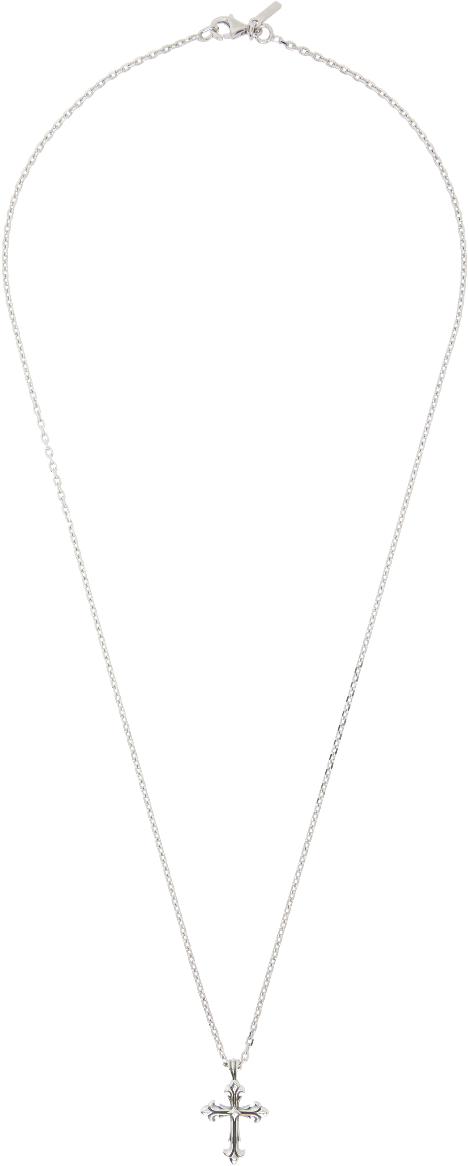 Emanuele Bicocchi: Fleury Cross Necklace | SSENSE