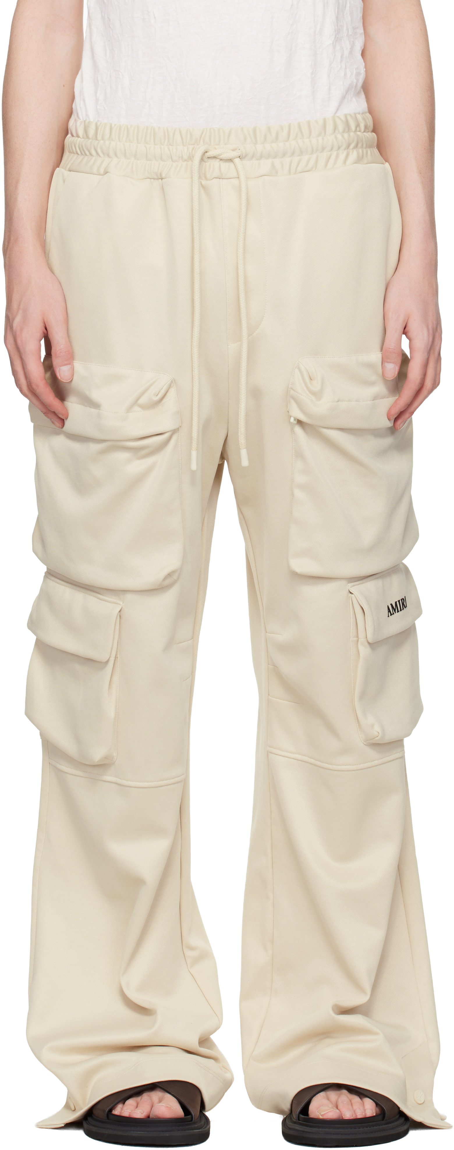 AMIRI: Off-White Multi Pocket Cargo Pants | SSENSE
