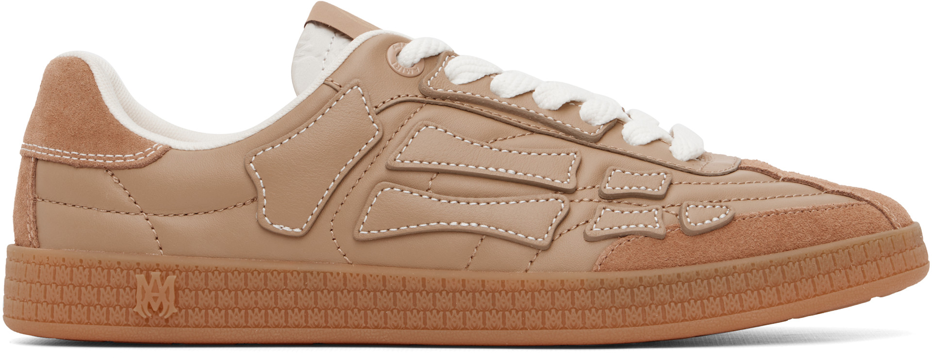 AMIRI: Brown Pacific Football Sneakers | SSENSE