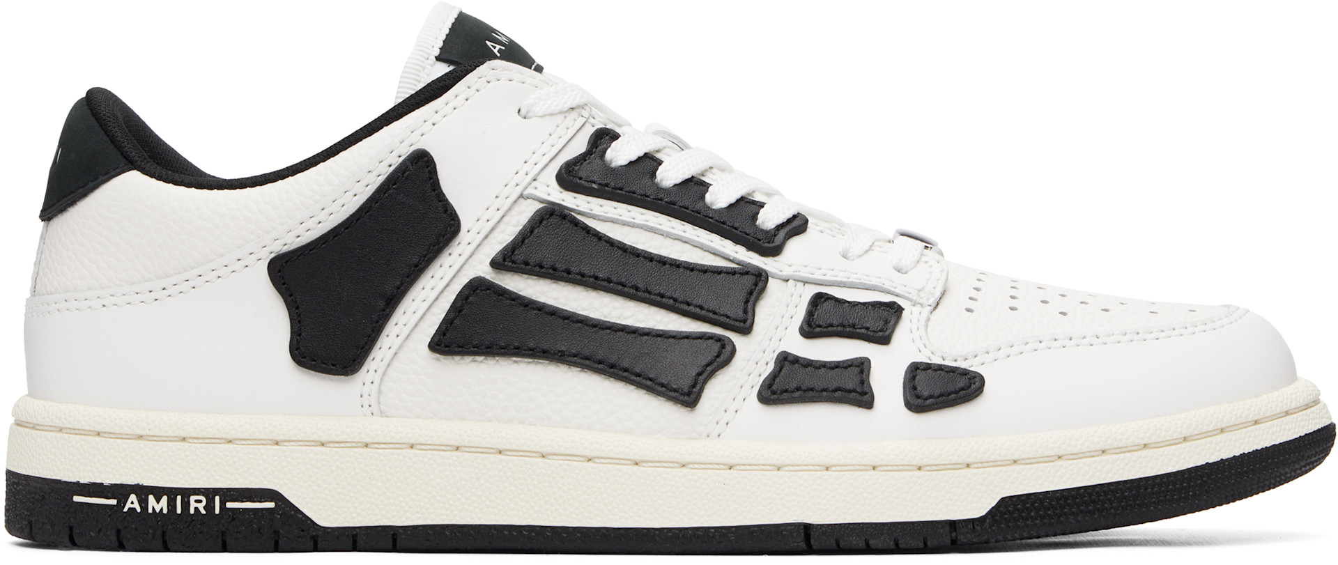 AMIRI: White Skel Top Low Sneakers | SSENSE