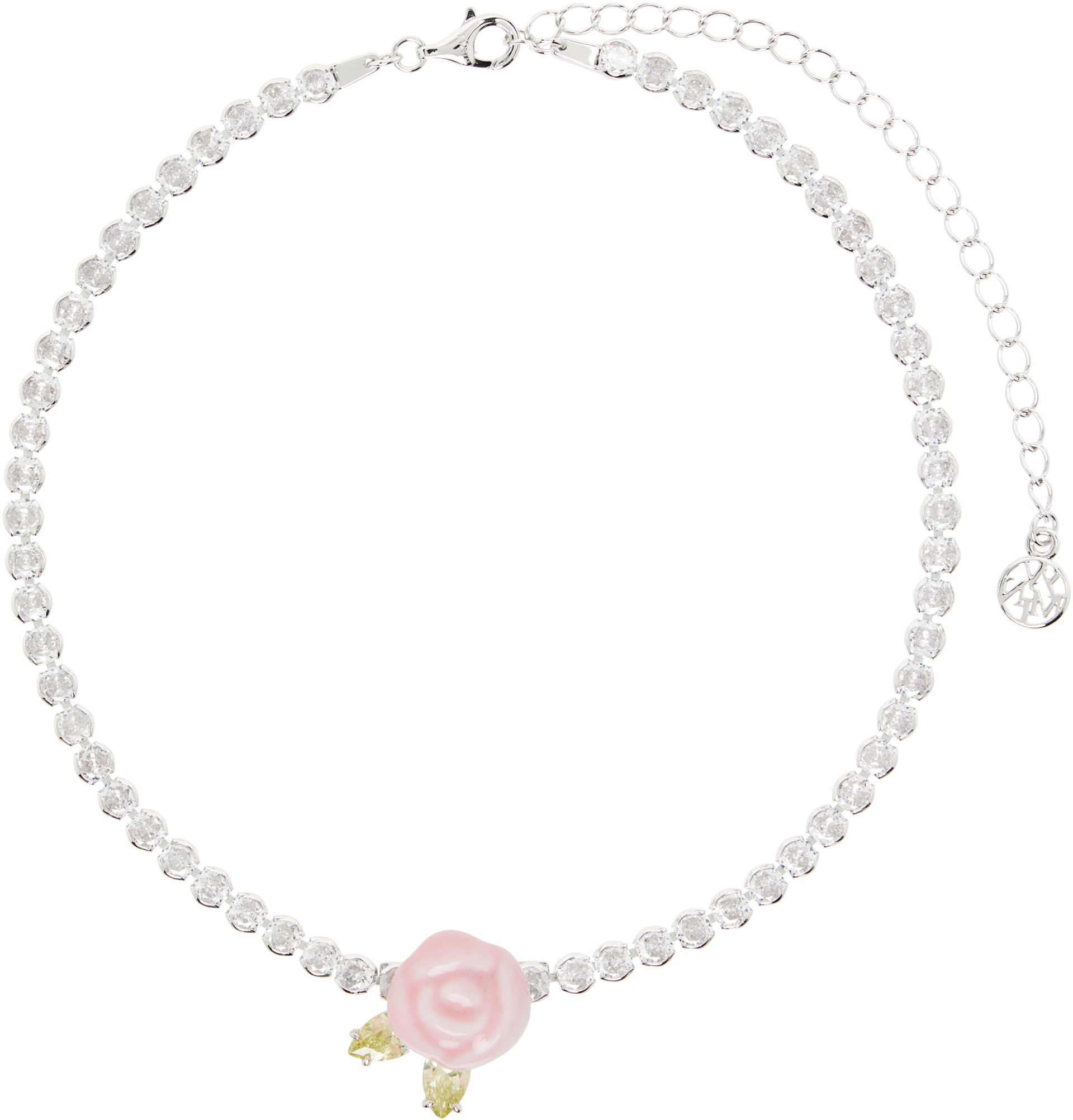 YVMIN × SHUSHUTONG ローズ チョーカー SHUSHU/TONG: YVMIN Edition Ceramics Rose Choker | SSENSE Switzerland