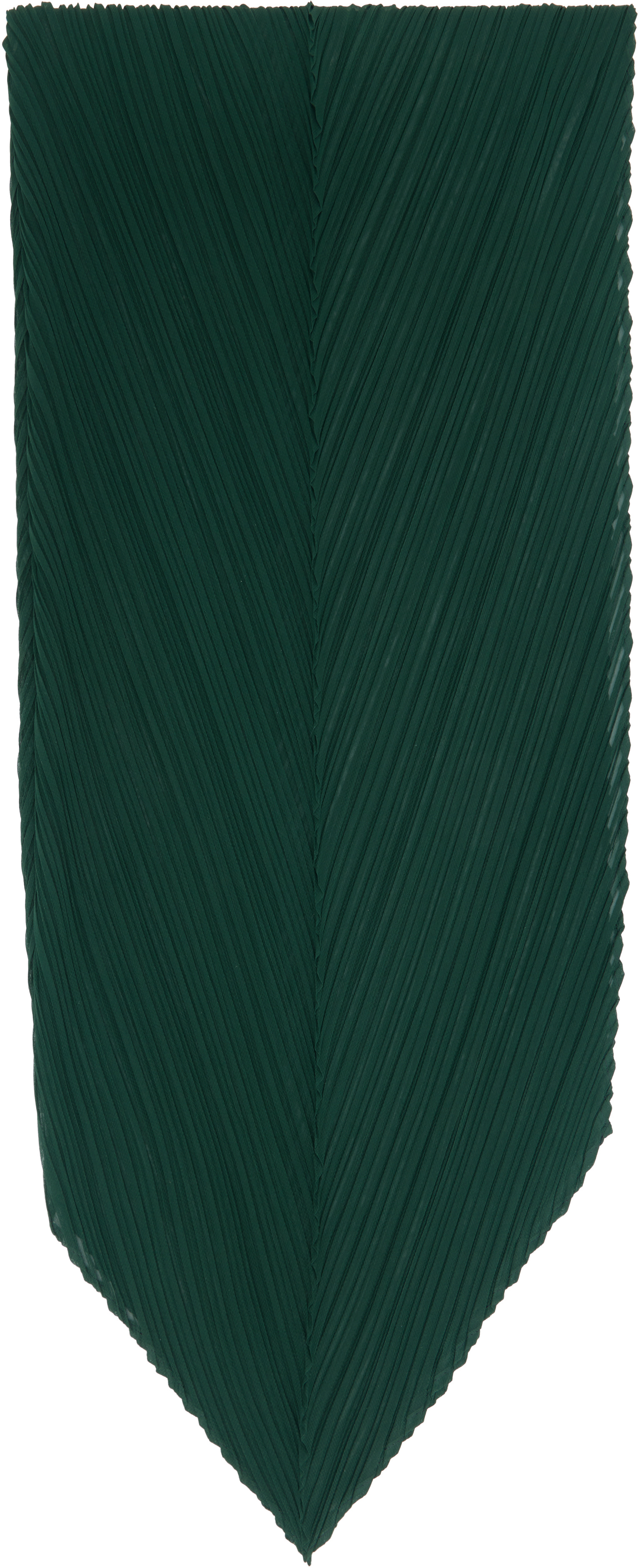 PLEATS PLEASE ISSEY MIYAKE: Green March Monthly Scarf | SSENSE Canada
