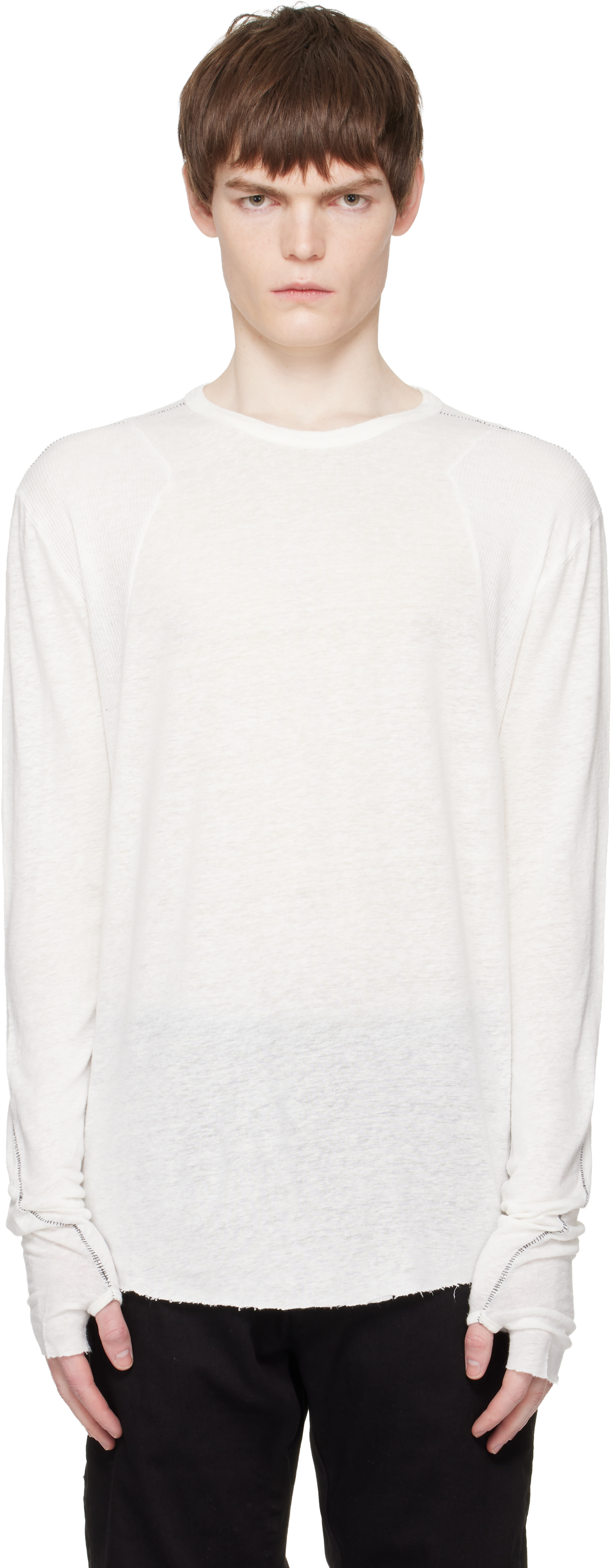 thom/krom: Off-White M TS 932 T-shirt | SSENSE