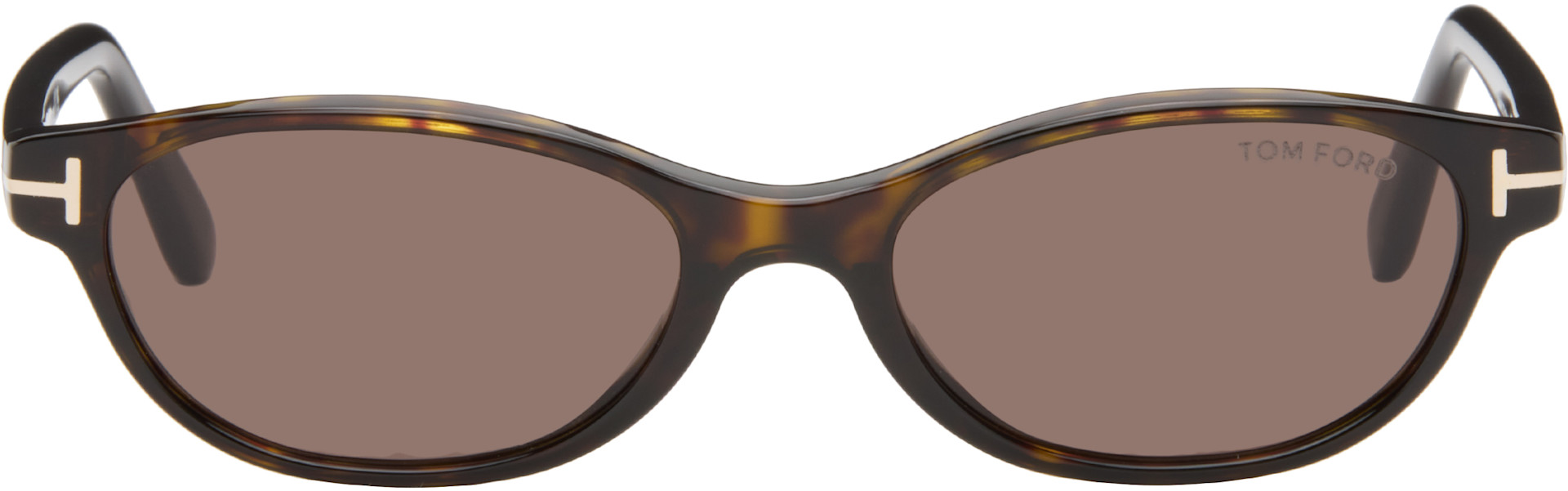 美品　Chloé ブラウン・トータス メガネ TOM FORD: Brown Chloe Sunglasses | SSENSE Denmark