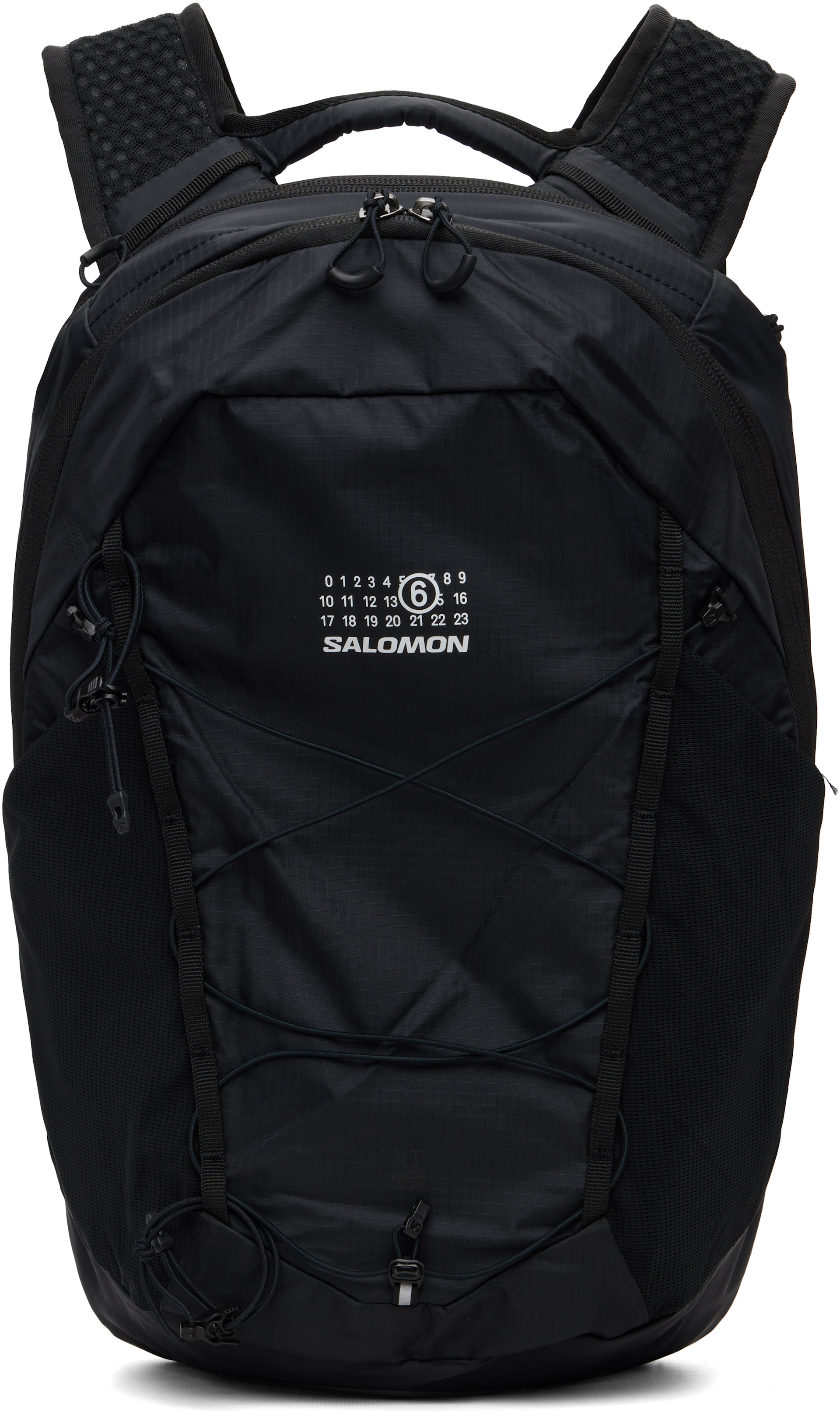 MM6 Maison Margiela: ブラック Salomonエディション XT-15 バック