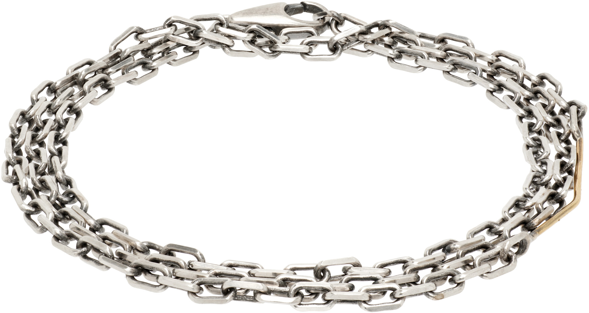 title of work: Anchor Chain Bracelet | SSENSE