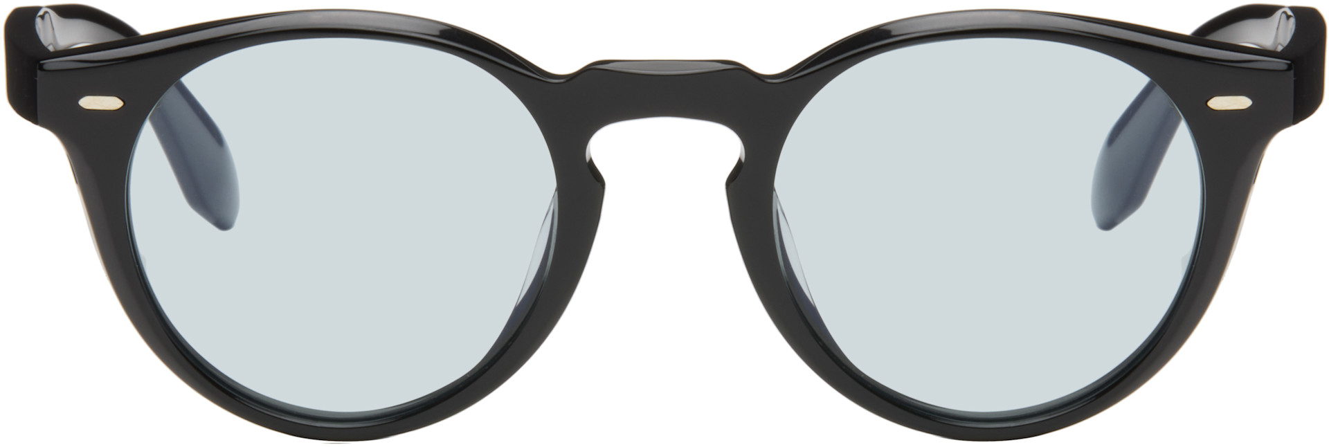 Oliver Peoples: Black N.07 Sunglasses | SSENSE