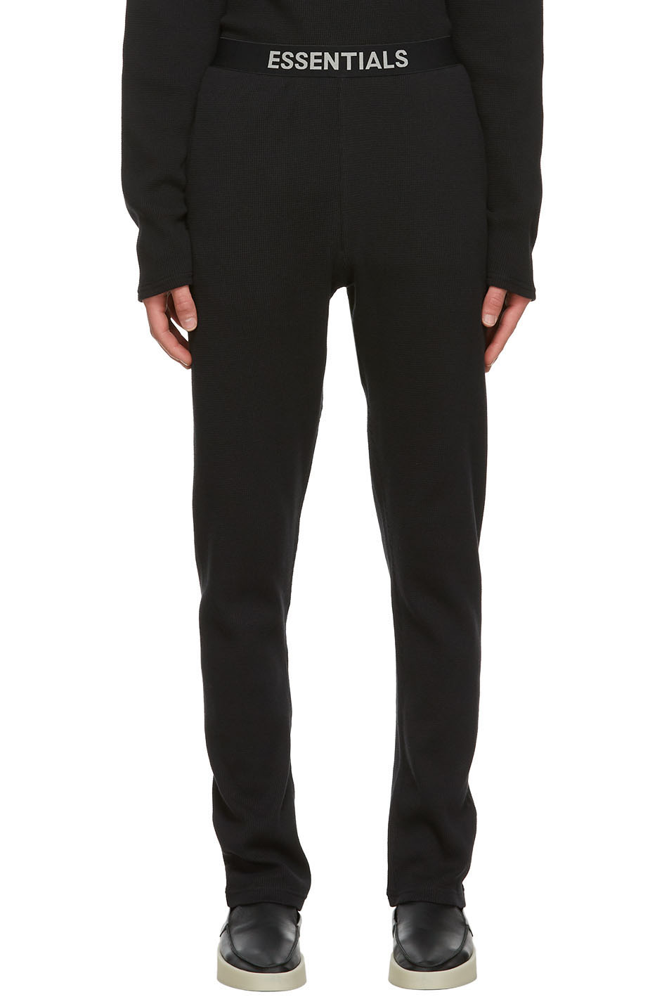 Black Thermal Lounge Pants