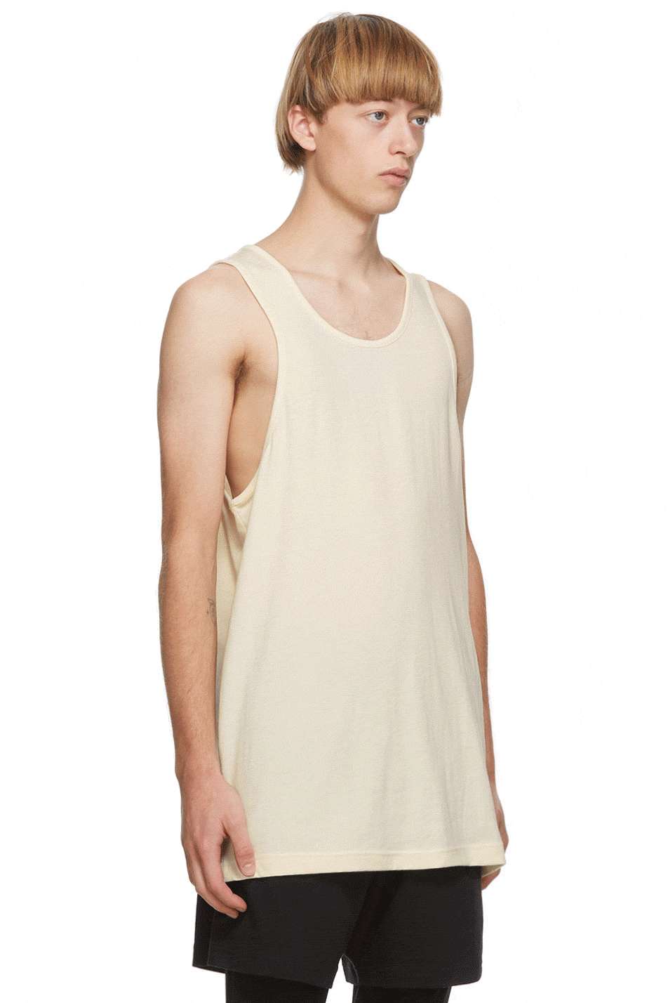 Three-Pack Multicolor Jersey Tank Tops