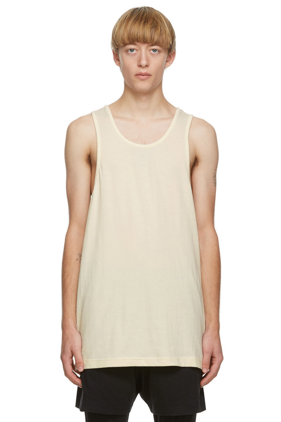 Three-Pack Multicolor Jersey Tank Tops