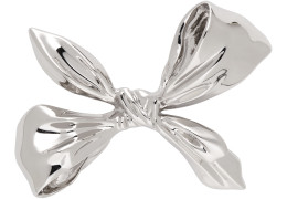 Shushu/Tong - Silver YVMIN Edition Wrinkle Bow Single Earring