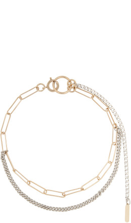 Justine Clenquet - Silver Gold Pixie Choker