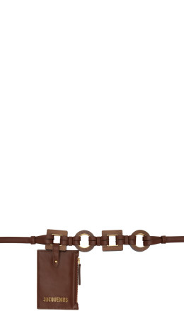 Jacquemus - Brown La Ceinture Ano Belt