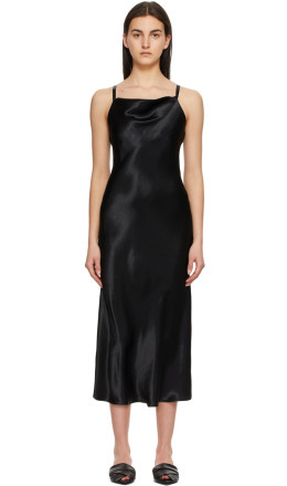 Blossom - Black Been Layered Dress