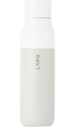LARQ - Off-White Insulated Self-Cleaning Bottle, 17 oz / 500 mL