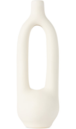Simone Bodmer Turner - White Petite Single Stem Vessel