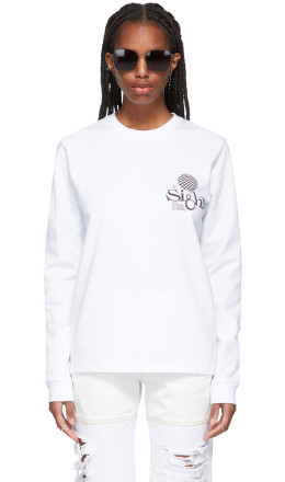 SSENSE WORKS - SSENSE Exclusive White 'Out Of Sight' Long Sleeve T-Shirt
