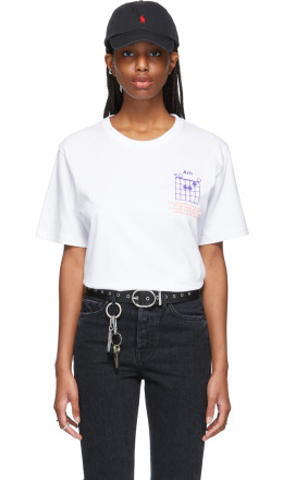 SSENSE WORKS - SSENSE Exclusive Dev Hynes White Talking Chords T-Shirt