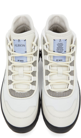 MCQ - Off White And Grey Al 4 Hiking Boots