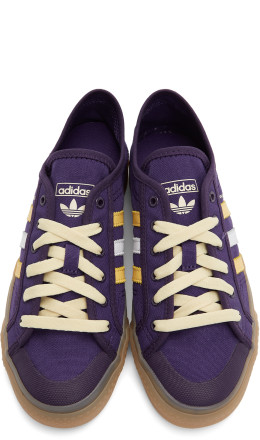Wales Bonner - Purple adidas Edition Nizza Sneakers