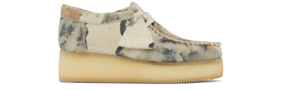 Clarks Originals - Beige Camo Wallacraft Lo Boots