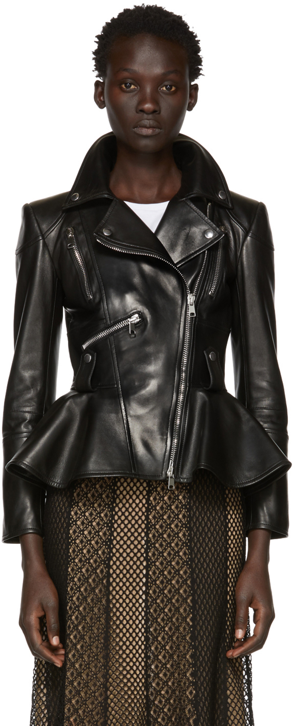 Designer Leather Jackets For Women Ssense