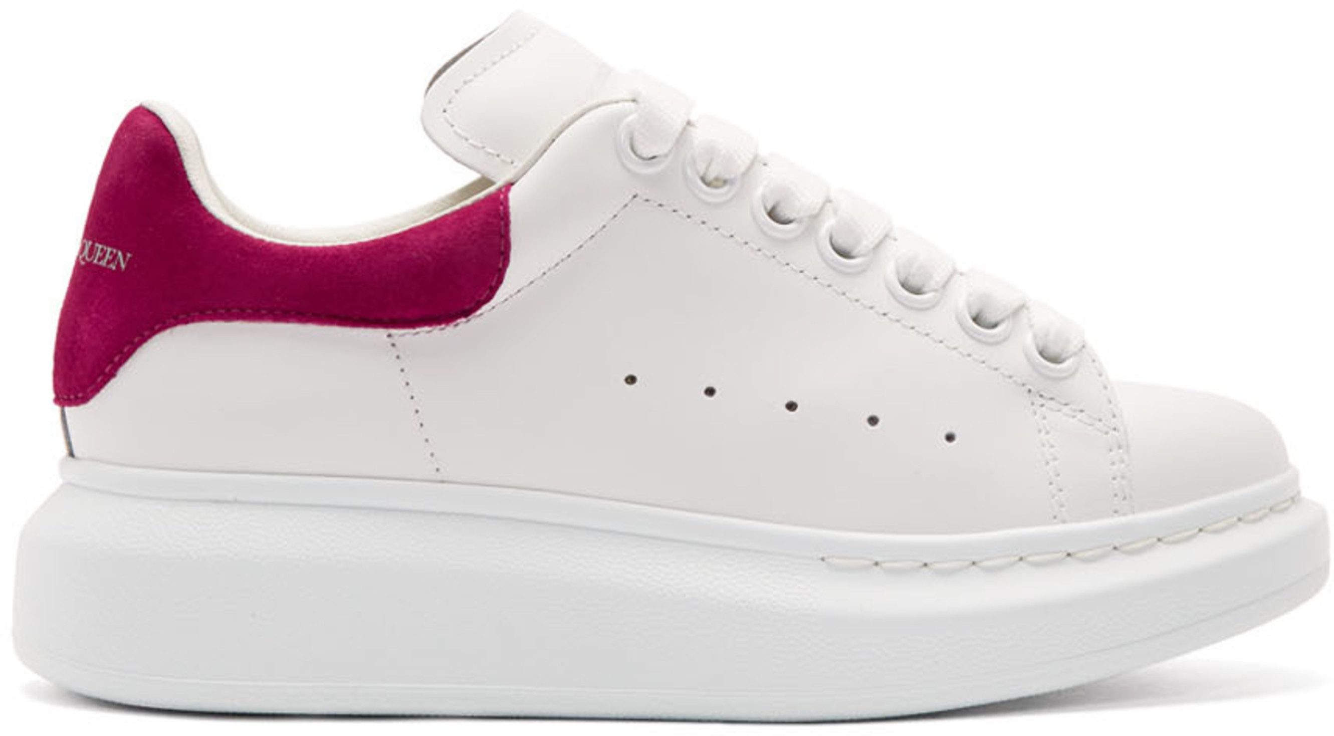 White & Pink Oversized Sneakers White & Pink Oversized Sneakers