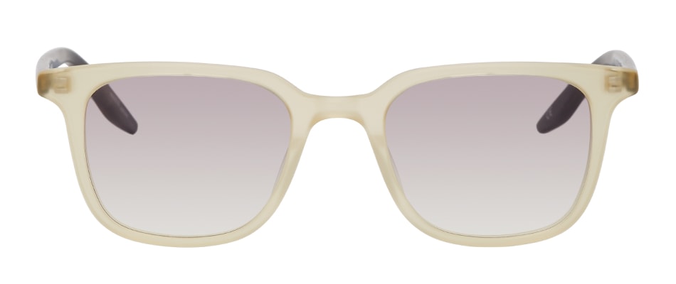 Off-White & Black Square Sunglasses